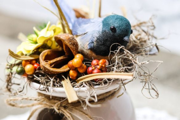 Dollar Tree Spring Decor: DIY Bird Craft Fragrance Warmer for Your Home Decor