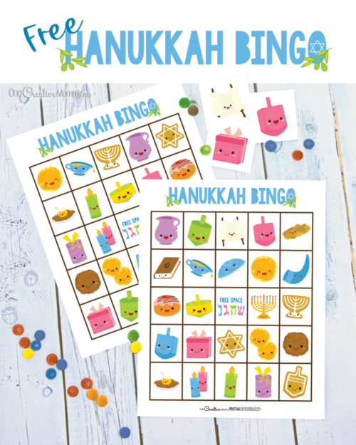 Free Hanukkah Bingo Game