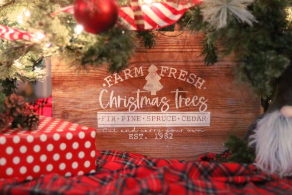 Farm Fresh Christmas Tree SVG Cut File
