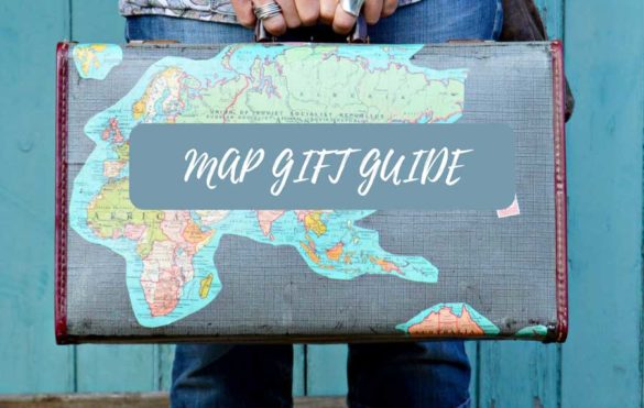 Map Themed Gift Guides For The Map Lover
