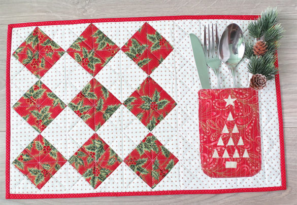 Placemat with pocket- a tutorial