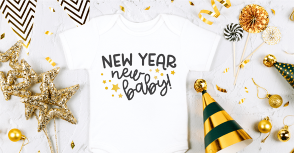 New Year’s Baby SVG Bundle for Cricut & Silhouette
