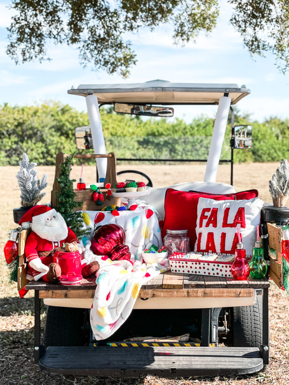 Holiday Golf Cart Parade