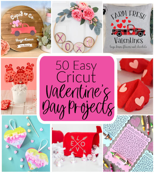 50 Cricut Valentine’s Day Project Ideas for All Skill Levels
