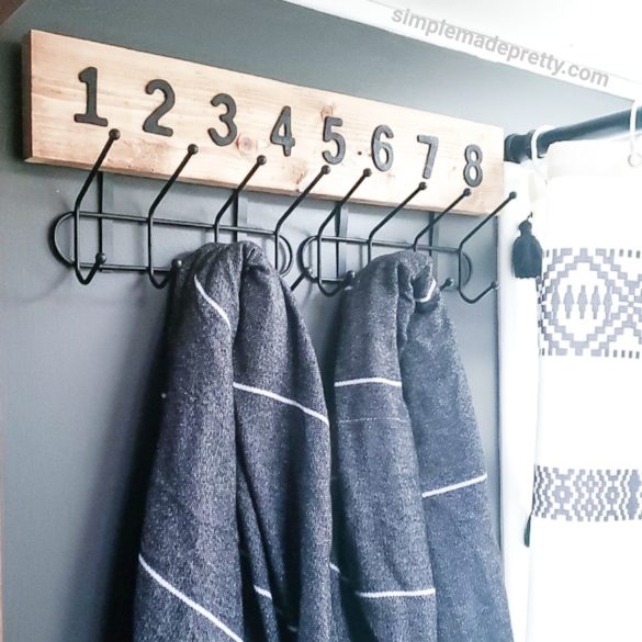 Rustic Wall Hooks You Can Make For Less Than $5