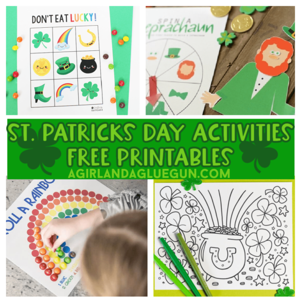 St. Patrick’s Day Activities free printables!