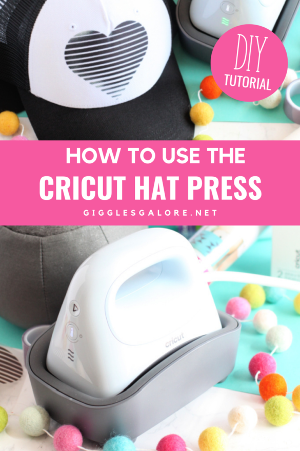 How to Use Cricut Hat Press