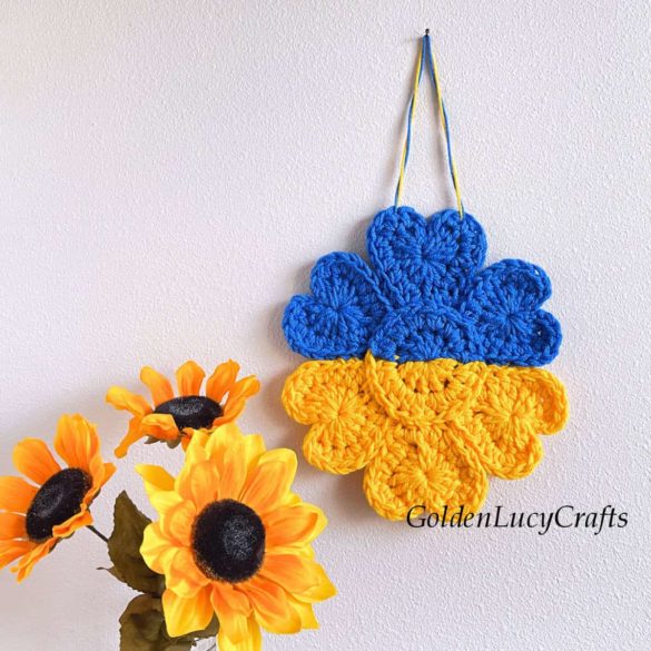 Crochet Ukrainian Sunflower