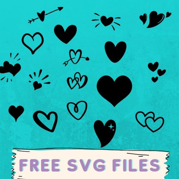 Heart SVG FREE! {15 Simple Heart SVG Files}