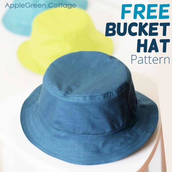 FREE Bucket Hat Pattern - in 5 Sizes!