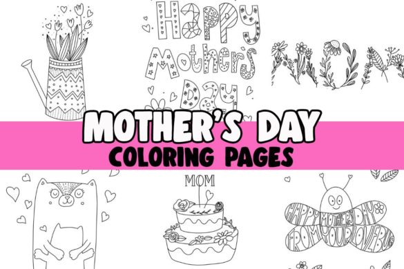 Mother’s Day Coloring Pages