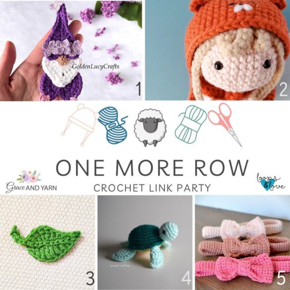 One More Row – Free Crochet Link Party #43
